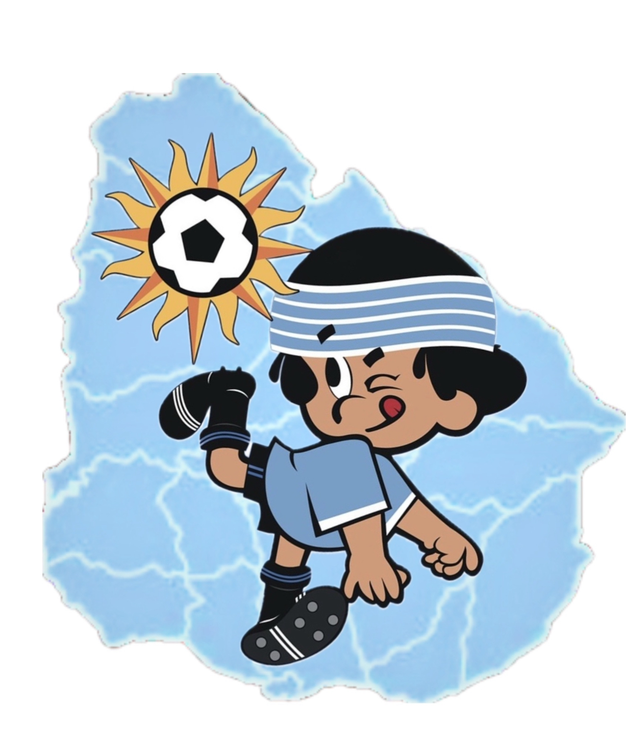 Uruguay character map artwork